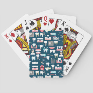 Dental Clinic Office Pattern Poker Cards