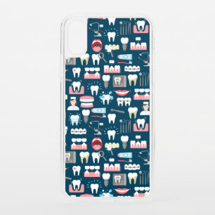 Dental Clinic Office Pattern iPhone XS Case