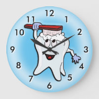 Dental Clock with Changable Background Color