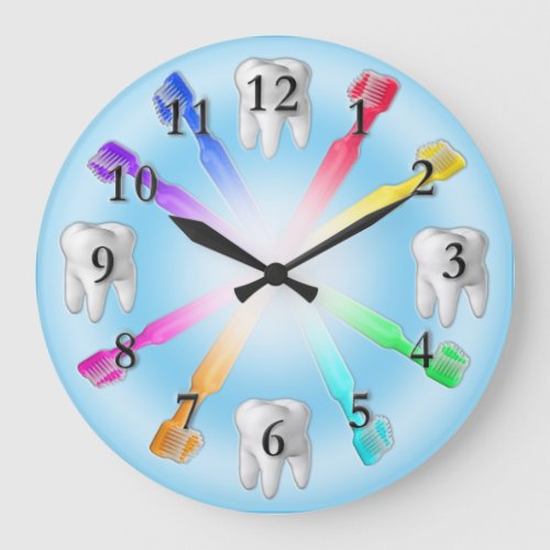 Dental Clock with Changeable Background Color