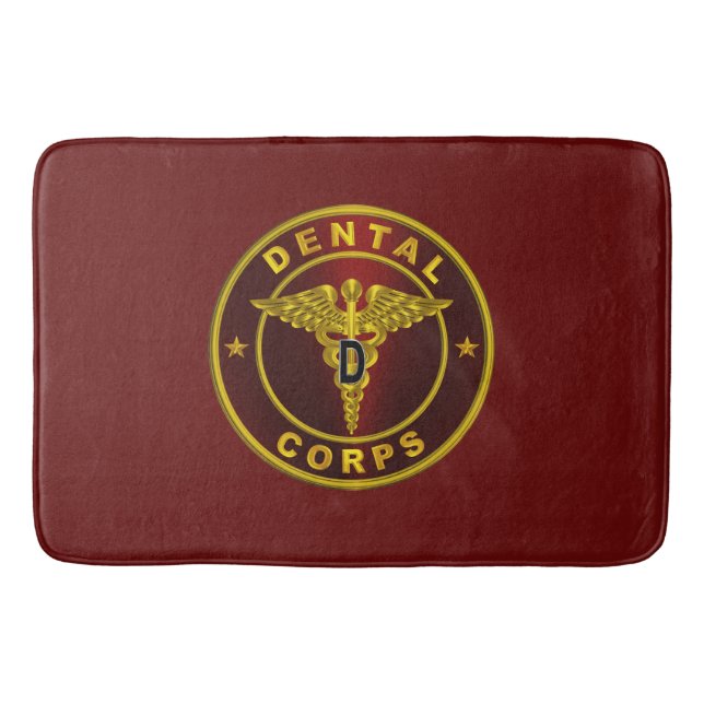 Dental  Corps  Bath Mat (Front)