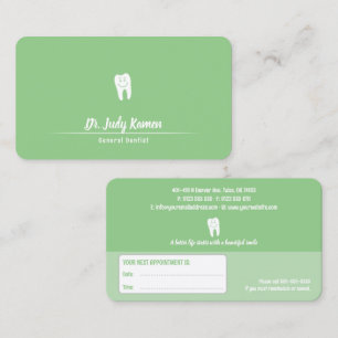 Dental   Dentist Appointment Card