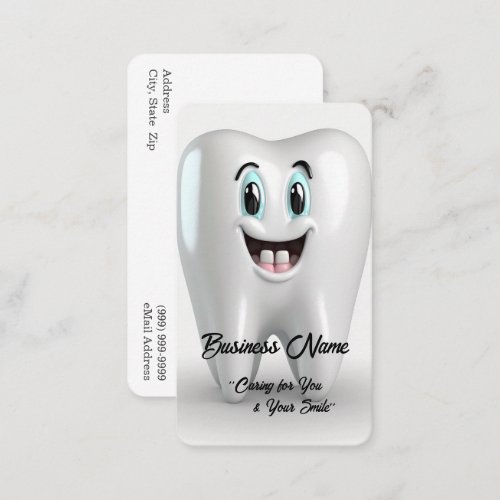 Dental  Dentist Business Card