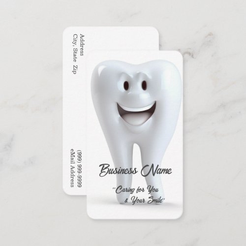 Dental  Dentist Business Card