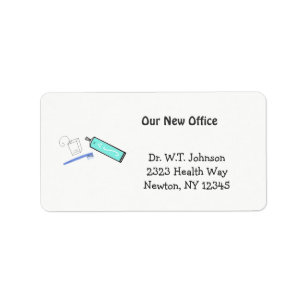 Dental Design New Address Label
