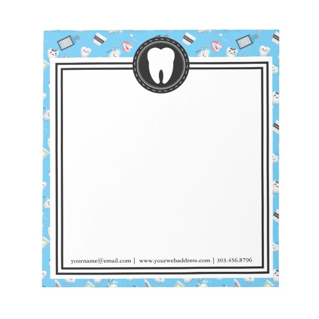 Dental Design  Notepad (Front)