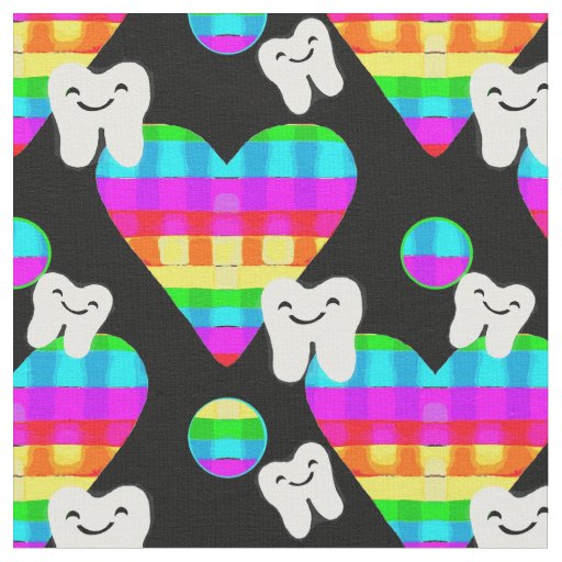 Dental Disco Fabric