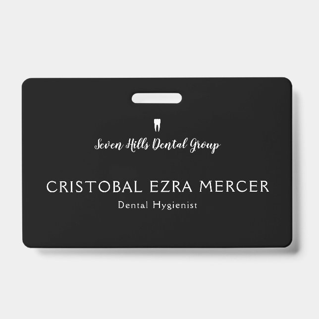 Dental Employee Badge (Front)