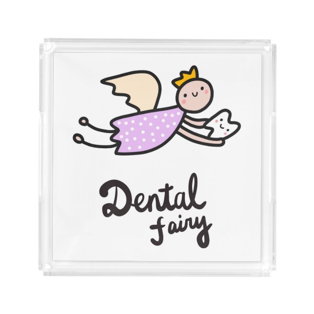 Dental Fairy Acrylic Tray (Front)