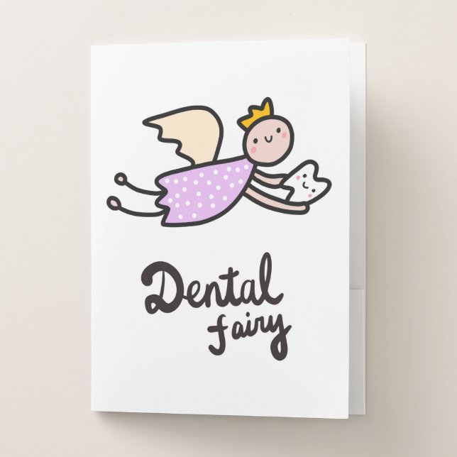 Dental Fairy Pocket Folder (Front)