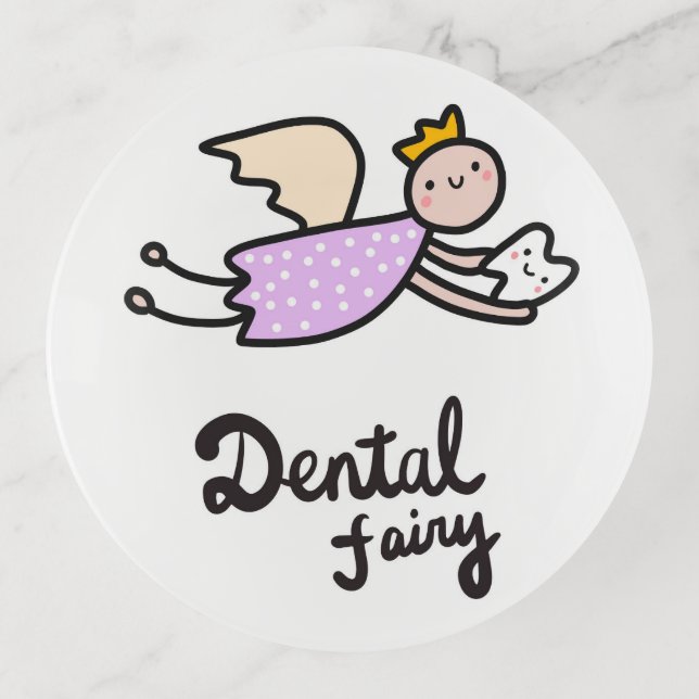 Dental Fairy Trinket Tray (Front)