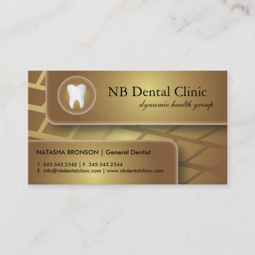 Customizable Dental / General Dentist Business Cards