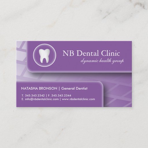 Customizable Dental / General Dentist Business Cards