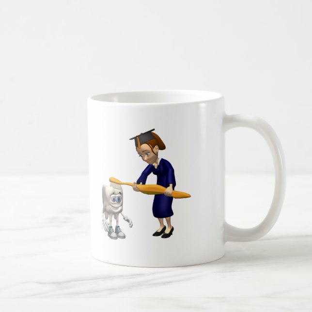 Dental Hygiene or Dentist Graduation Gifts Coffee Mug (Right)