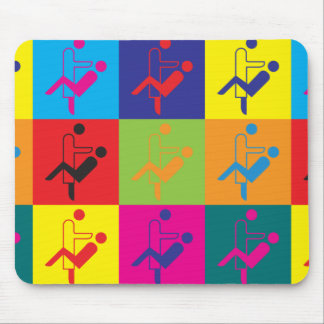 Dental Hygiene Pop Art Mouse Pad
