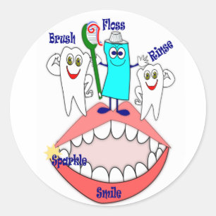 Dental Hygiene Stickers