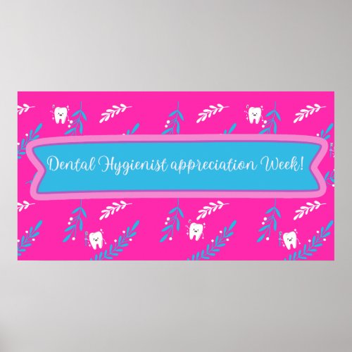 Dental Hygienist Banner Poster