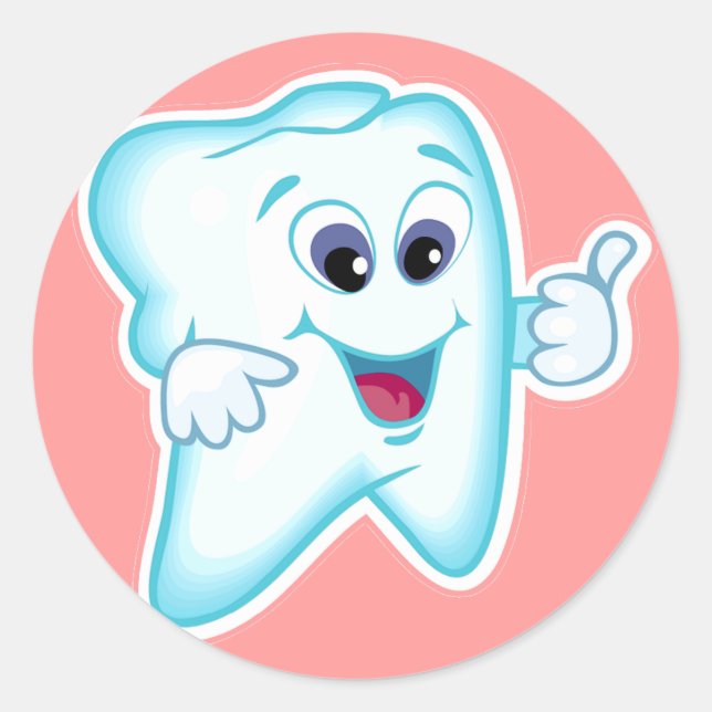 Dental Hygienist Classic Round Sticker (Front)