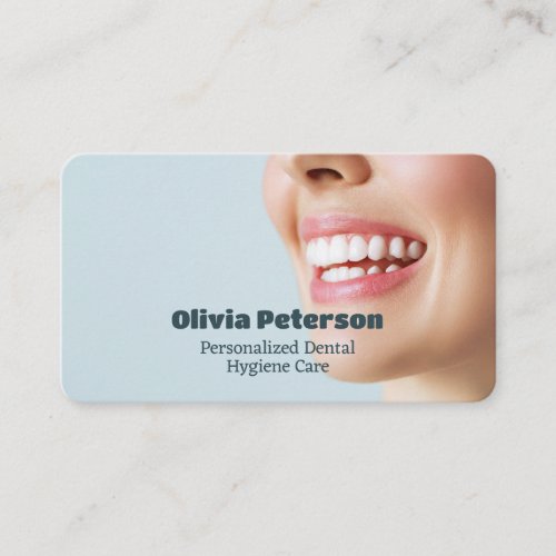 Dental Hygienist Dentist Business Card