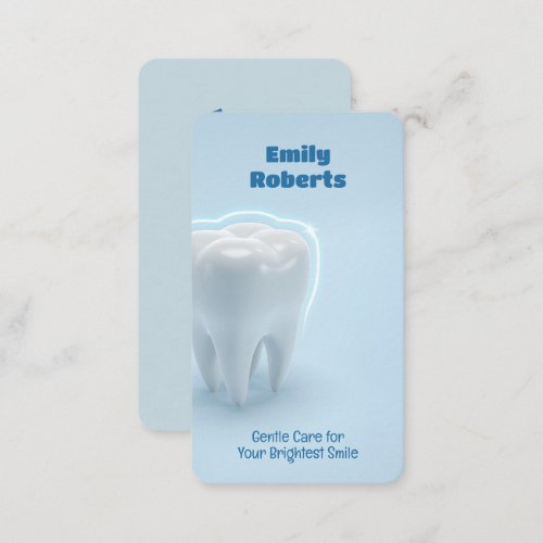 Dental Hygienist Dentist Business Card