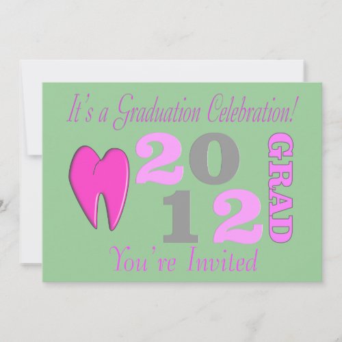 Dental Hygienist Graduation Invitations