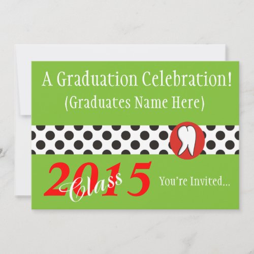 Dental Hygienist Graduation Invitations 2015 10