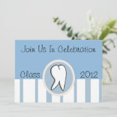 Dental Hygienist Graduation Party Invitations 2012 (Standing Front)