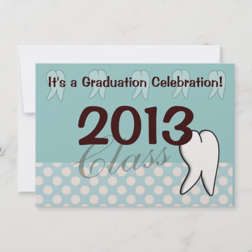 Dental Hygienist Graduation Party Invitations 2013