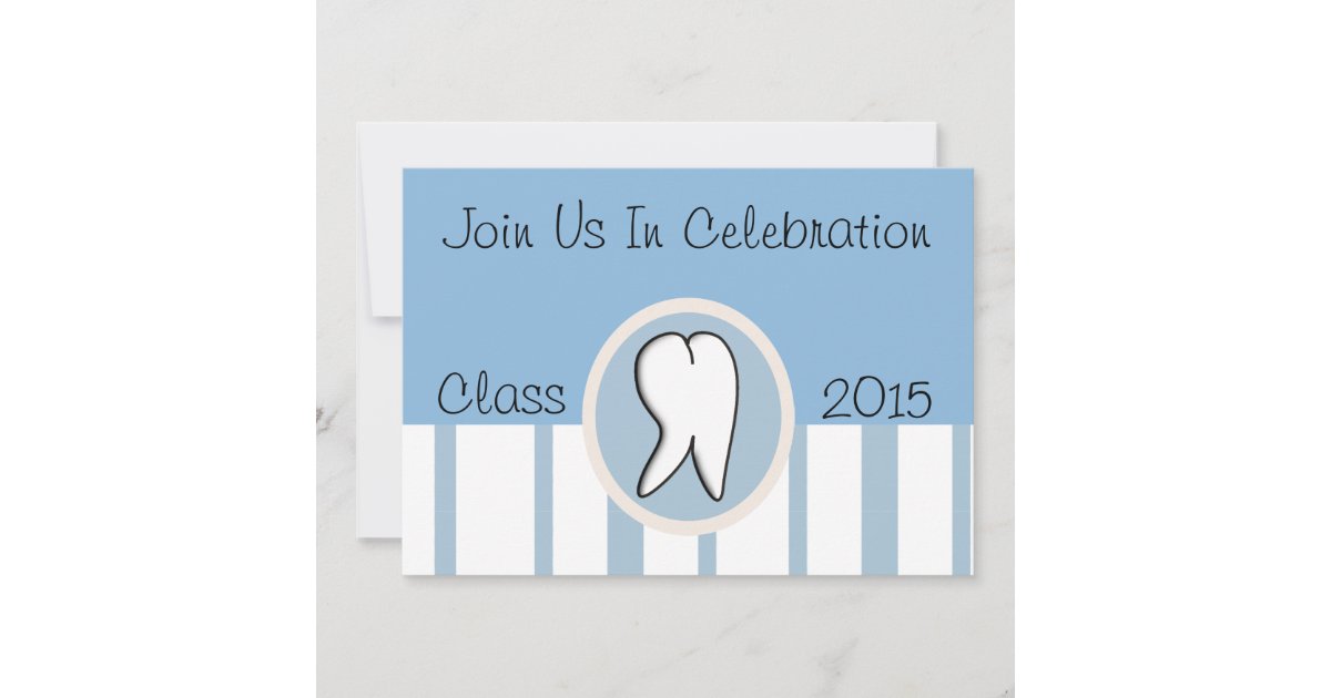 Dental Hygienist Graduation Party Invitations 2015 Zazzle