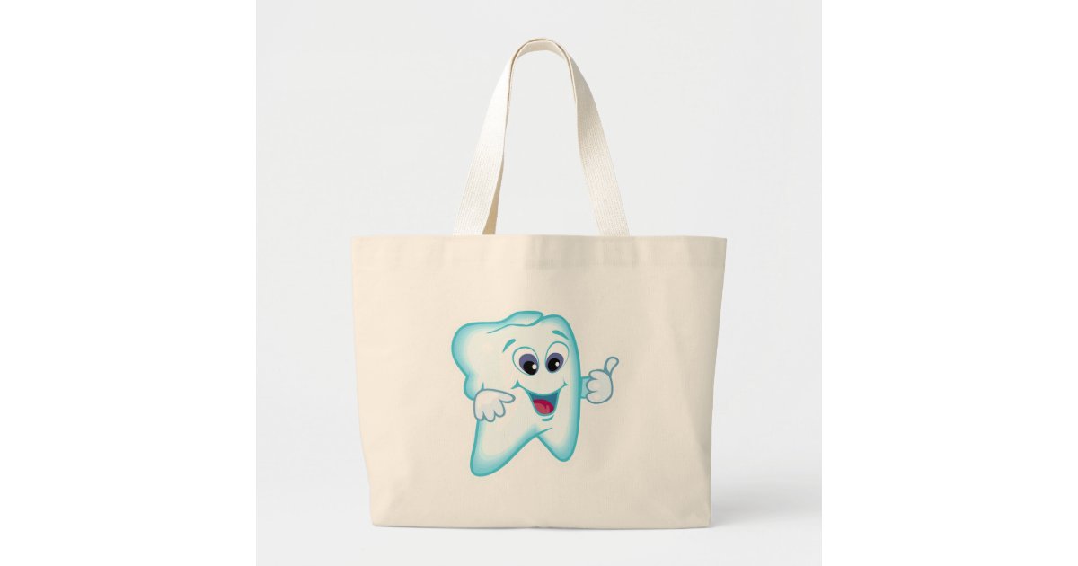 Dental Hygienist Large Tote Bag | Zazzle