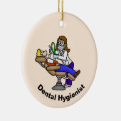 Dental Hygienist Ornament (Right)