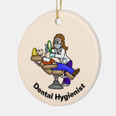Dental Hygienist Ornament (Left)