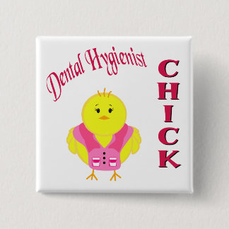 Dental Hygienist Pinback Button