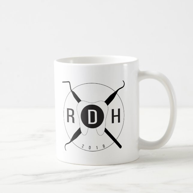 Dental Hygienist RDH 2018 Mug (Right)