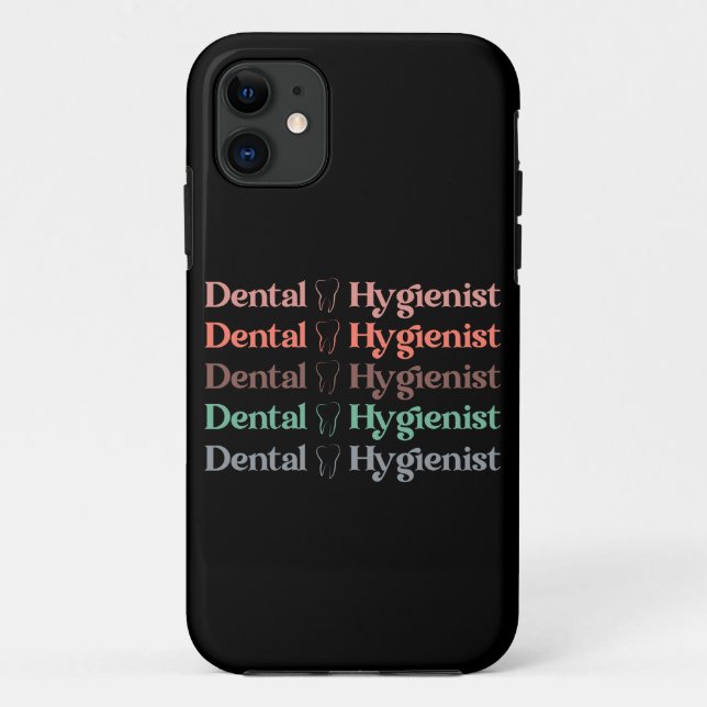 Dental Hygienist | RDH Dentist Dental gifts Case-Mate iPhone Case (Back)