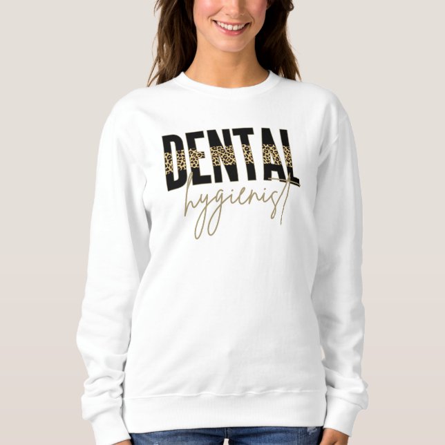 Dental Hygienist | RDH Registered Dental Hygienist Sweatshirt (Front)