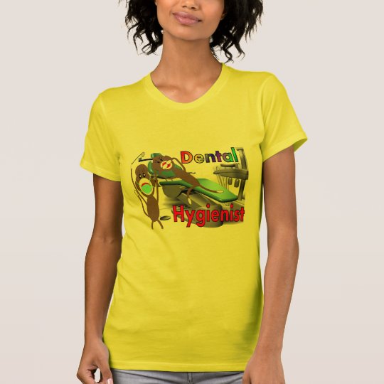 Dental Hygienist Sock Monkey Gifts T-Shirt