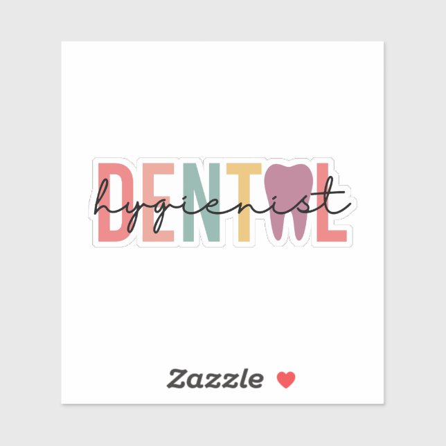 Dental Hygienist Sticker (Sheet)