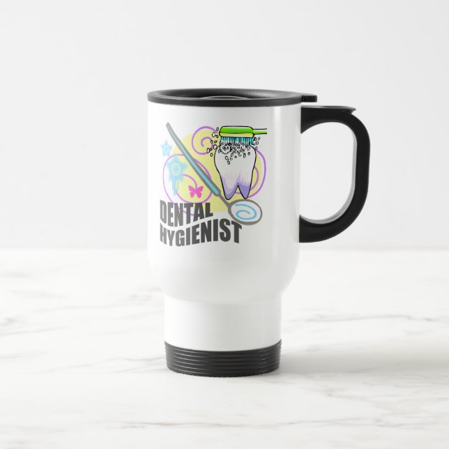 Dental Hygienist Travel Mug (Right)