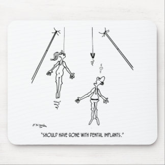 Dental Implant Cartoon 9468 Mouse Pad