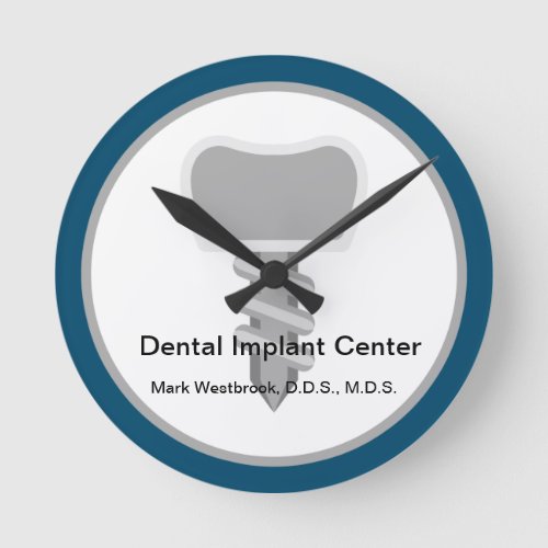 Dental Implant Center Waiting Room Clocks