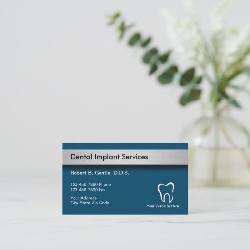 Dental Implants Business Cards | Zazzle