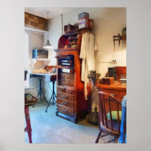 Dental Lab WithLab Coat Poster