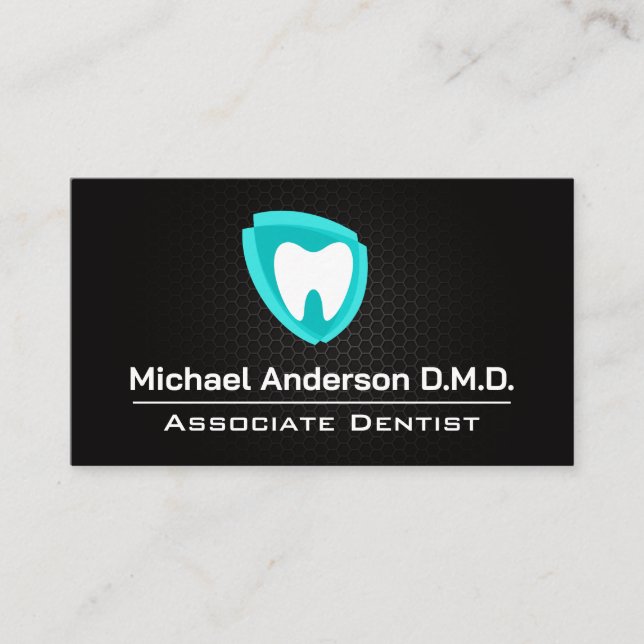 Dental Logo | Dentistry Business Card (Front)