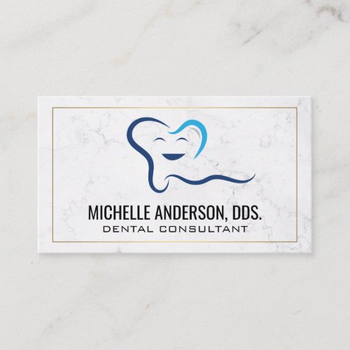 Dental Logo  Tooth Business Card