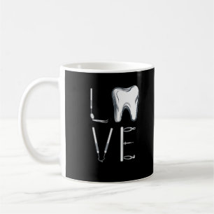 Dental Love Dentistry Tools Dentist Coffee Mug