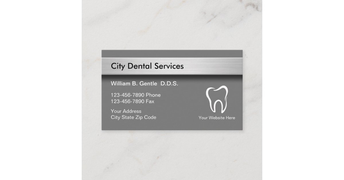 Dental Office Appointment Business Cards Zazzle