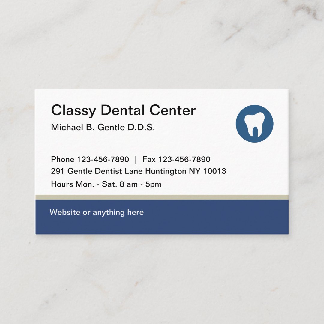 Dental Office Appointment Cards Zazzle