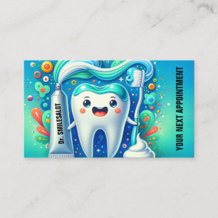 Dental Office Appointment Reminder Card