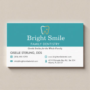 Dental Office Dentistry Business Card